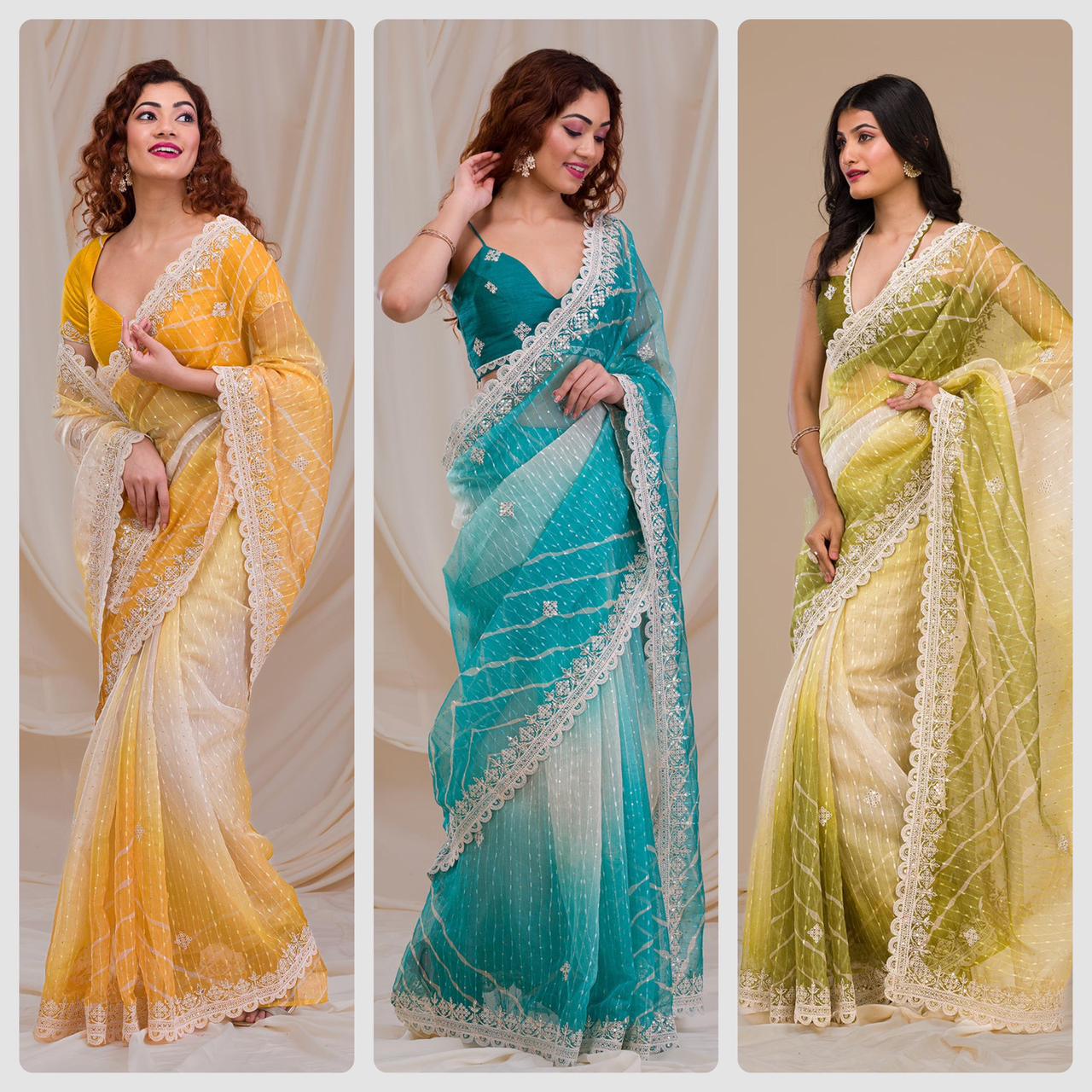BT 1209 Embroidery Georgette Party Wear Sarees Wholesale Shop In Surat